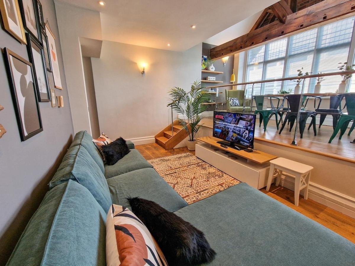 Luxury Piccadilly Duplex Flat By City Superhost Manchester Bagian luar foto